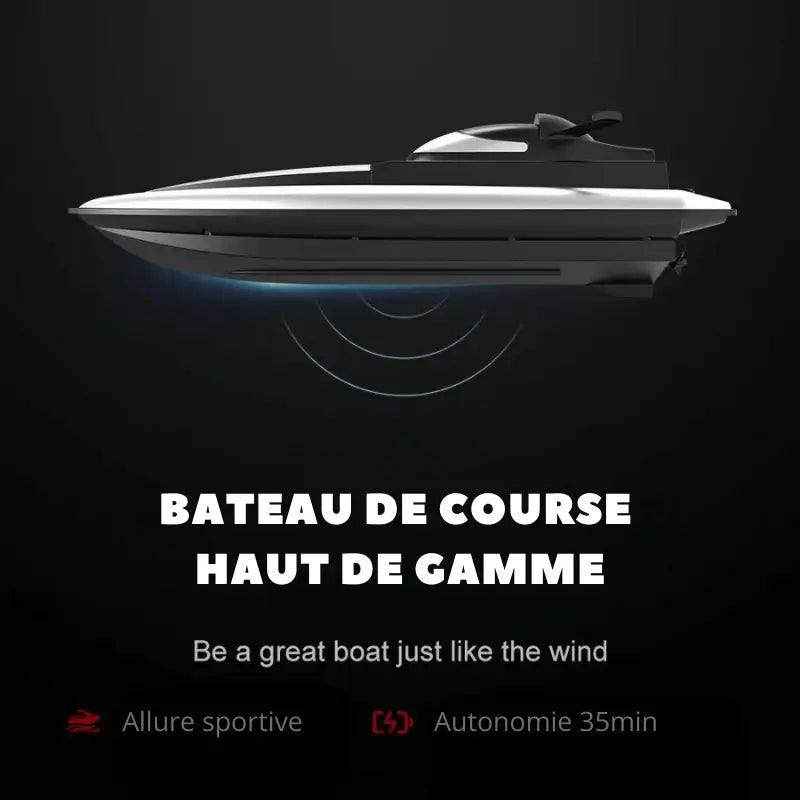 Bateau Course RC electronique