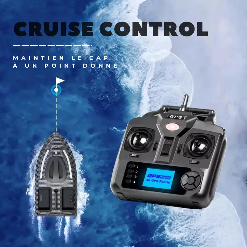 Bateau Radiocommandé Pêche en Mer