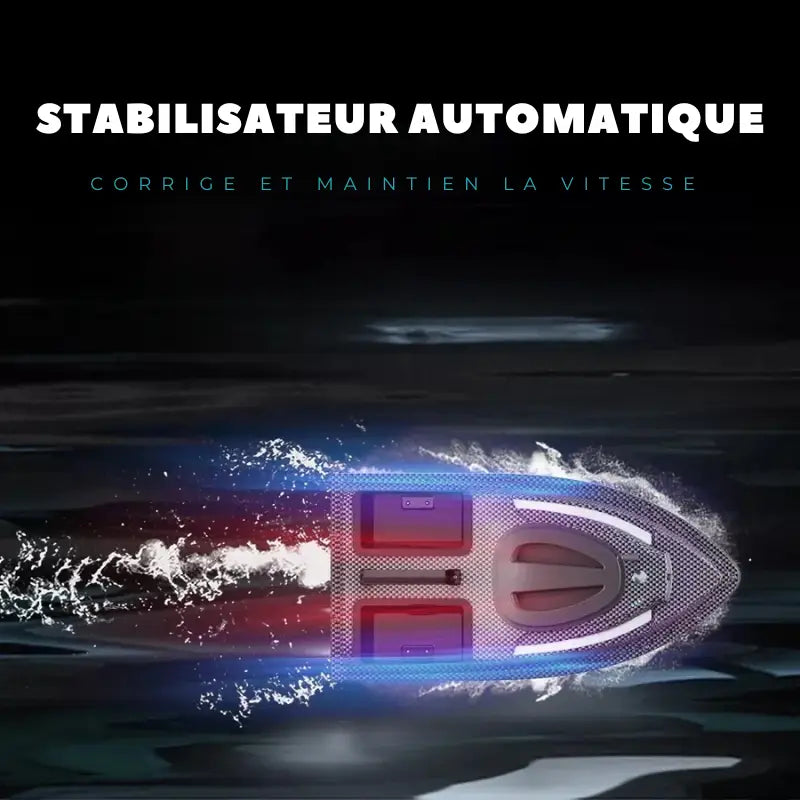 Bateau radiocommandé pêche