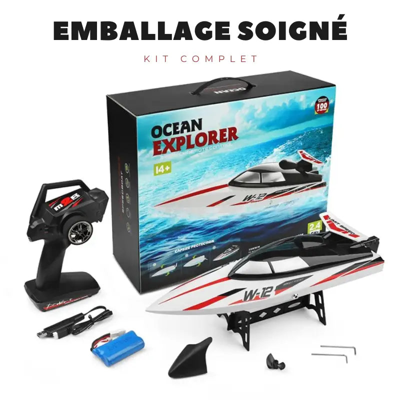Bateau RC Complet