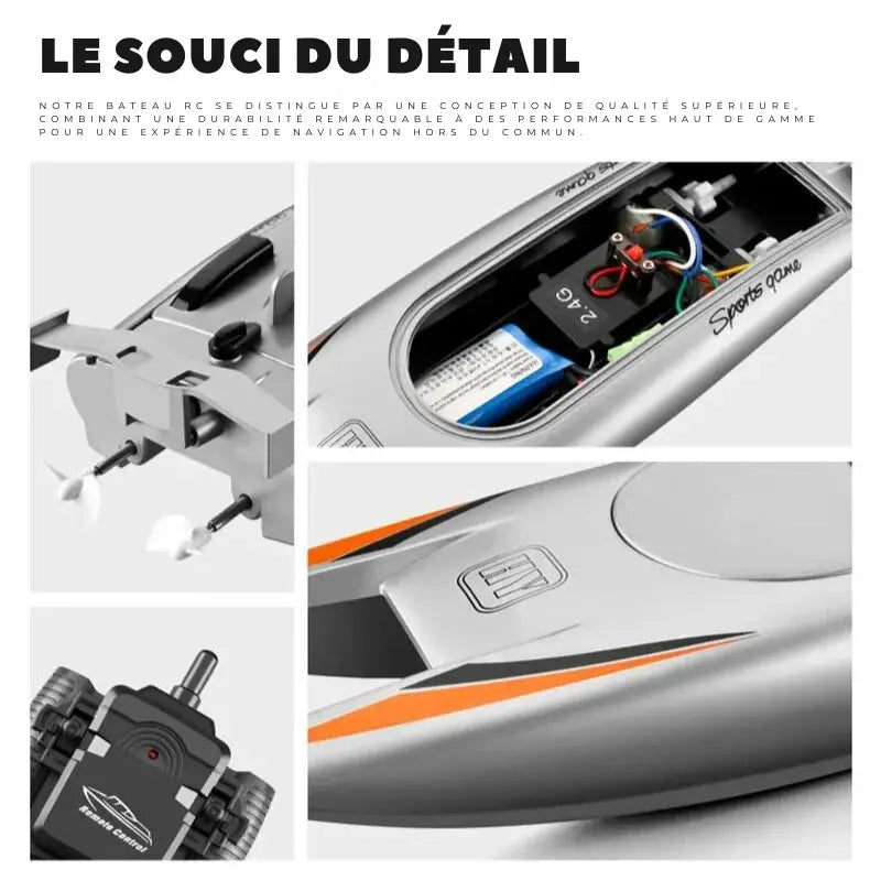 Bateau électrique Prêt à Naviguer