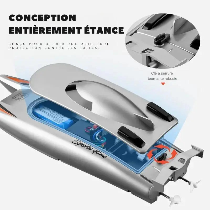 Bateau téléguidé Prêt à Naviguer