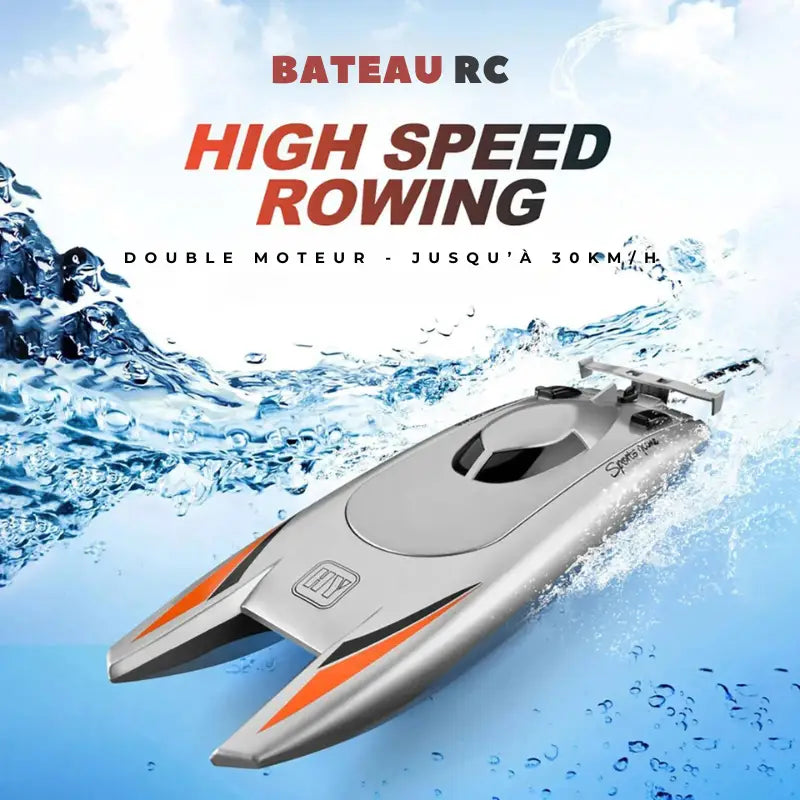 Bateau Télécommandé Prêt à Naviguer