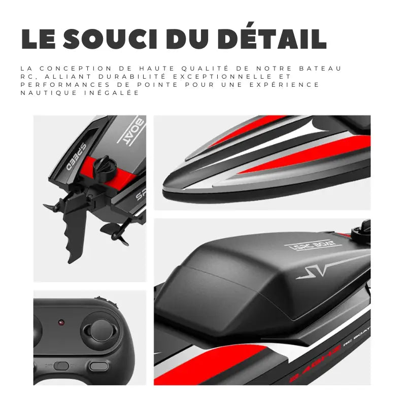 Bateau Télécommandé Eau de Mer