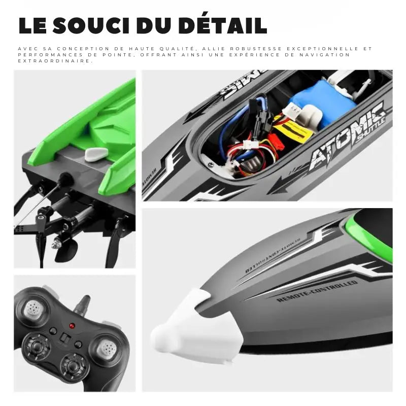Bateau RC Lac