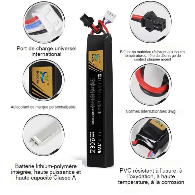 Batterie Lipo 11.1 v