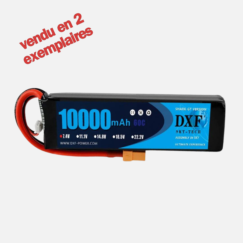 Batterie Lipo 2s 10000mAh