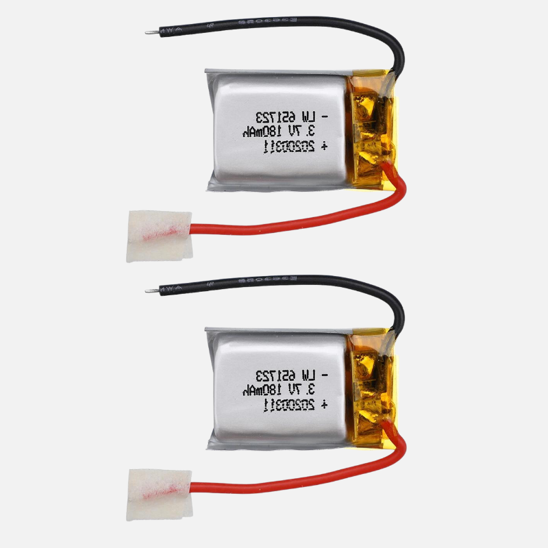 accus Lipo 3.7V 180mAh