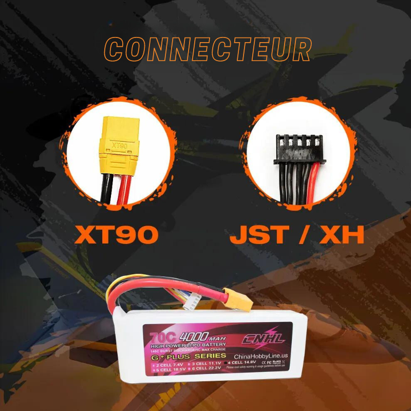 Batterie lithium 4s