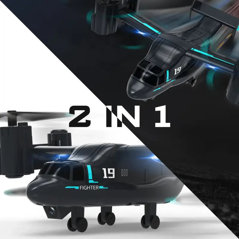 Drone Hélicoptère Militaire