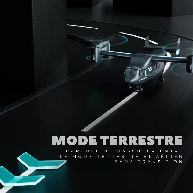 Drone Hélicoptère Militaire