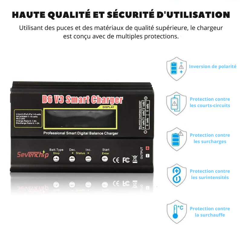 Chargeur pour RC Lipo 1s