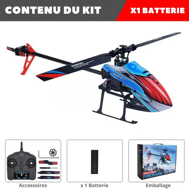 Hélicoptère RC 3D Débutant