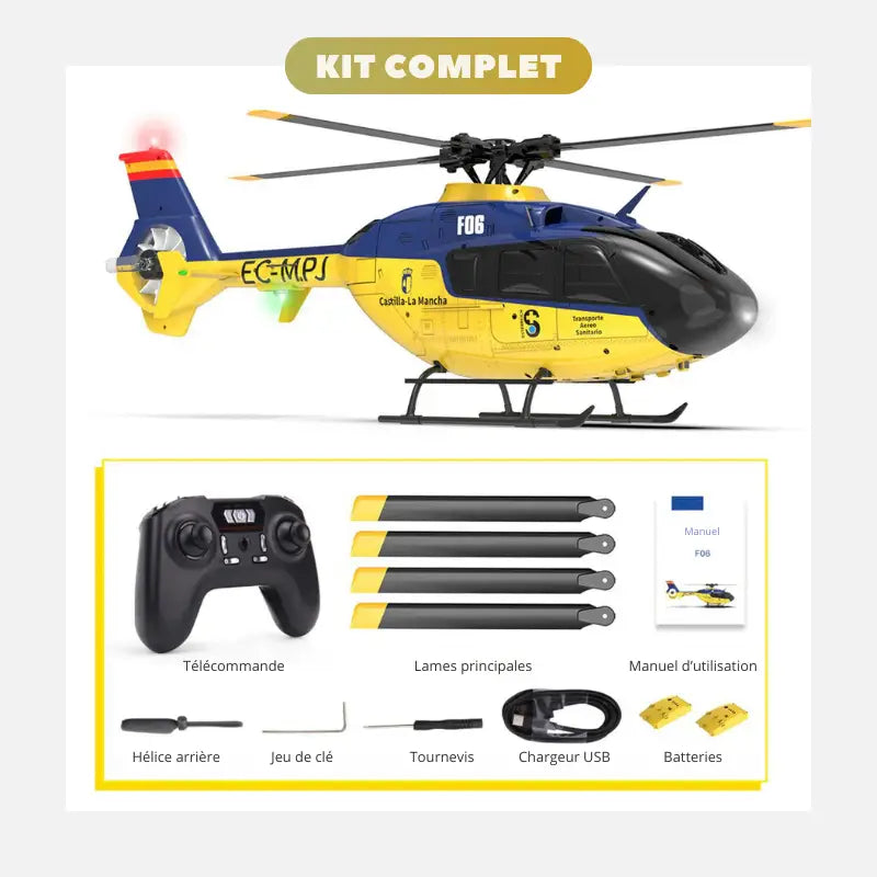 Hélicoptère téléguidé Brushless
