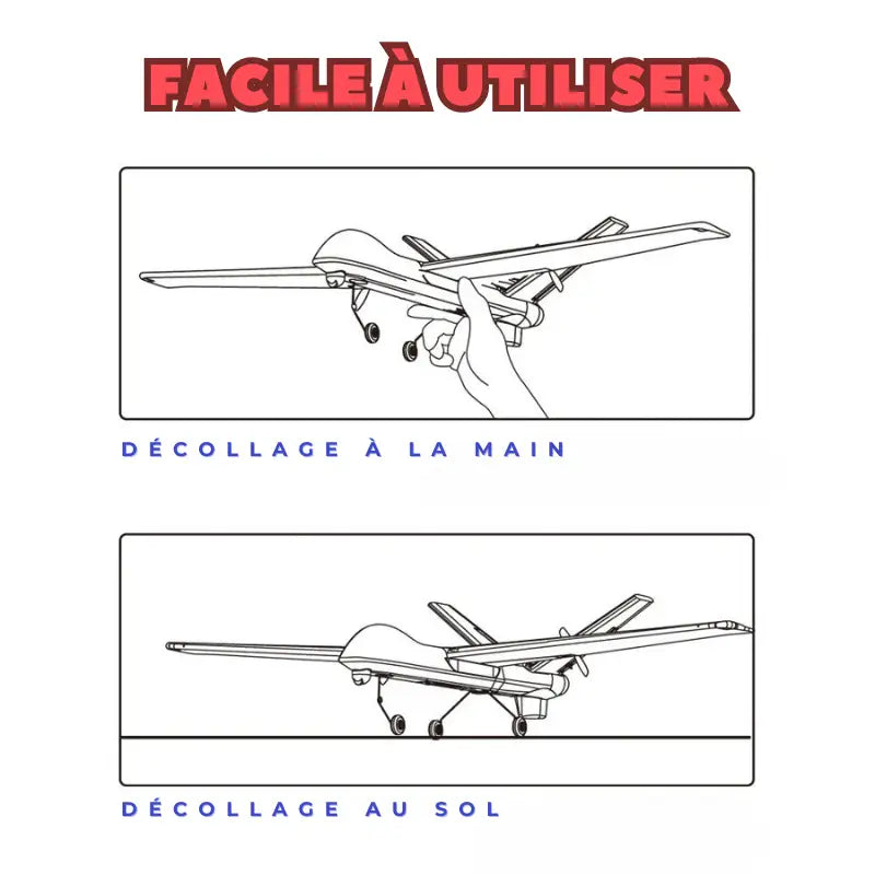 Planeur Télécommandé pour Débutant