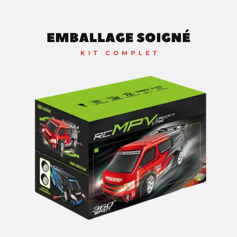 packaging van télécommandé