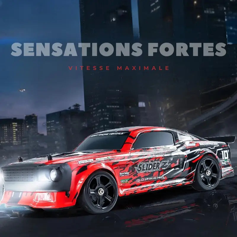 voiture radiocommandée course drift