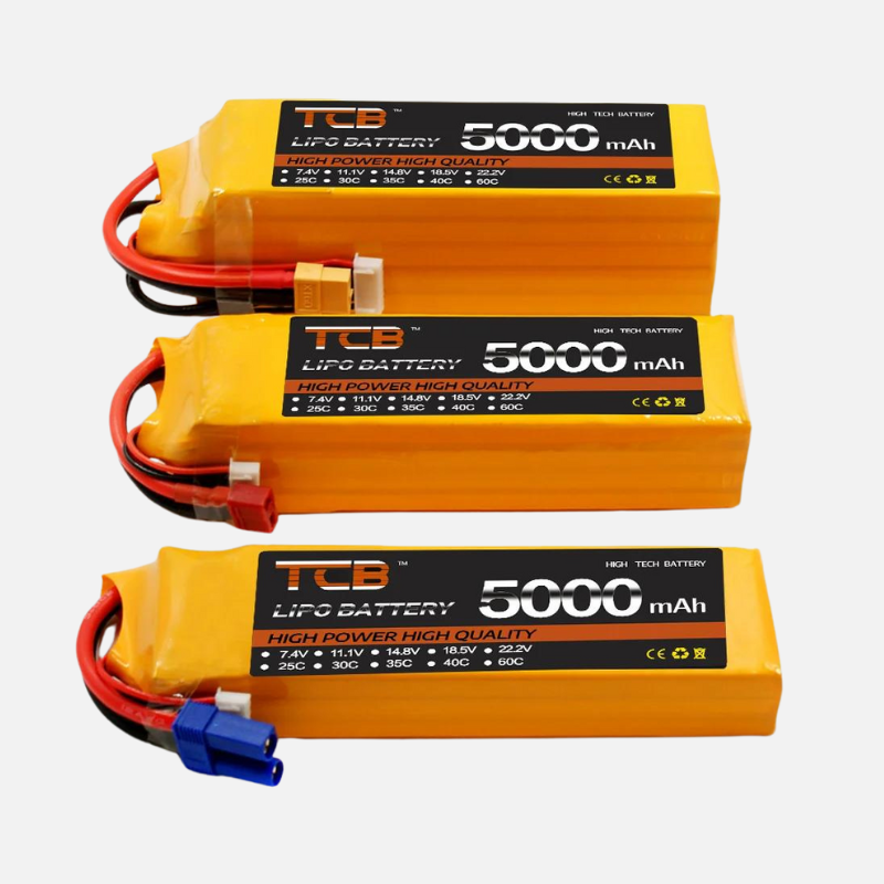 lots de batteries Lipo 4s 5000mah