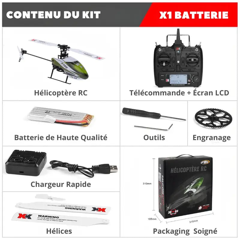 Helicoptere rc exterieur