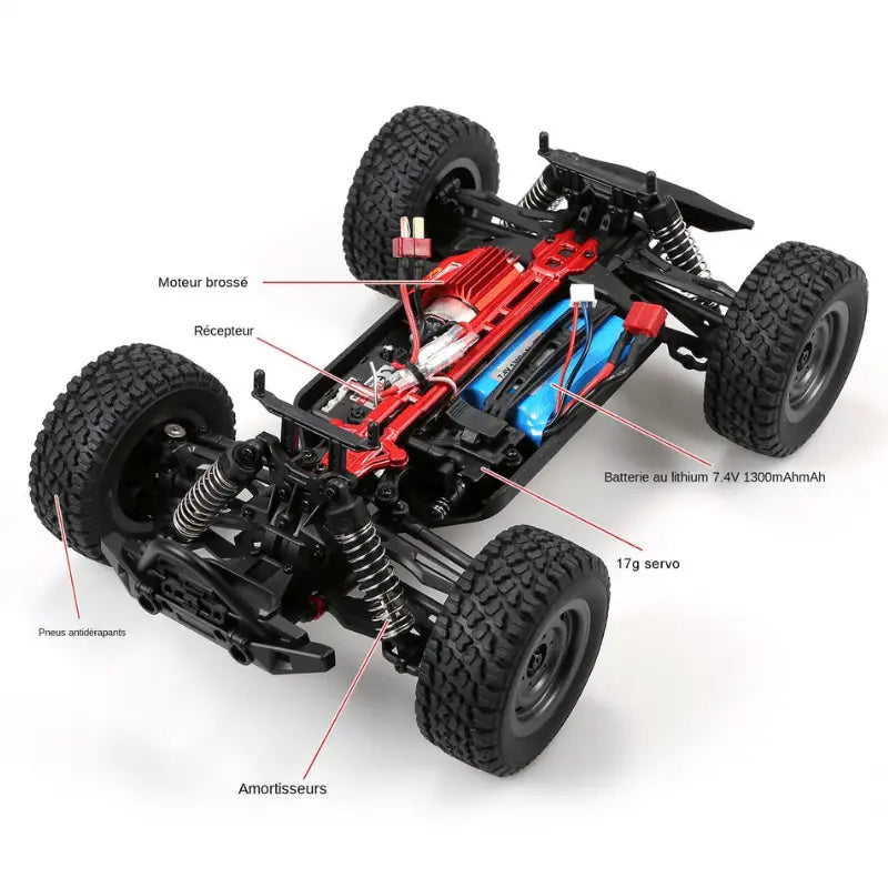 Voiture Telecommandee Tout Terrain 4x4 RC Voltige